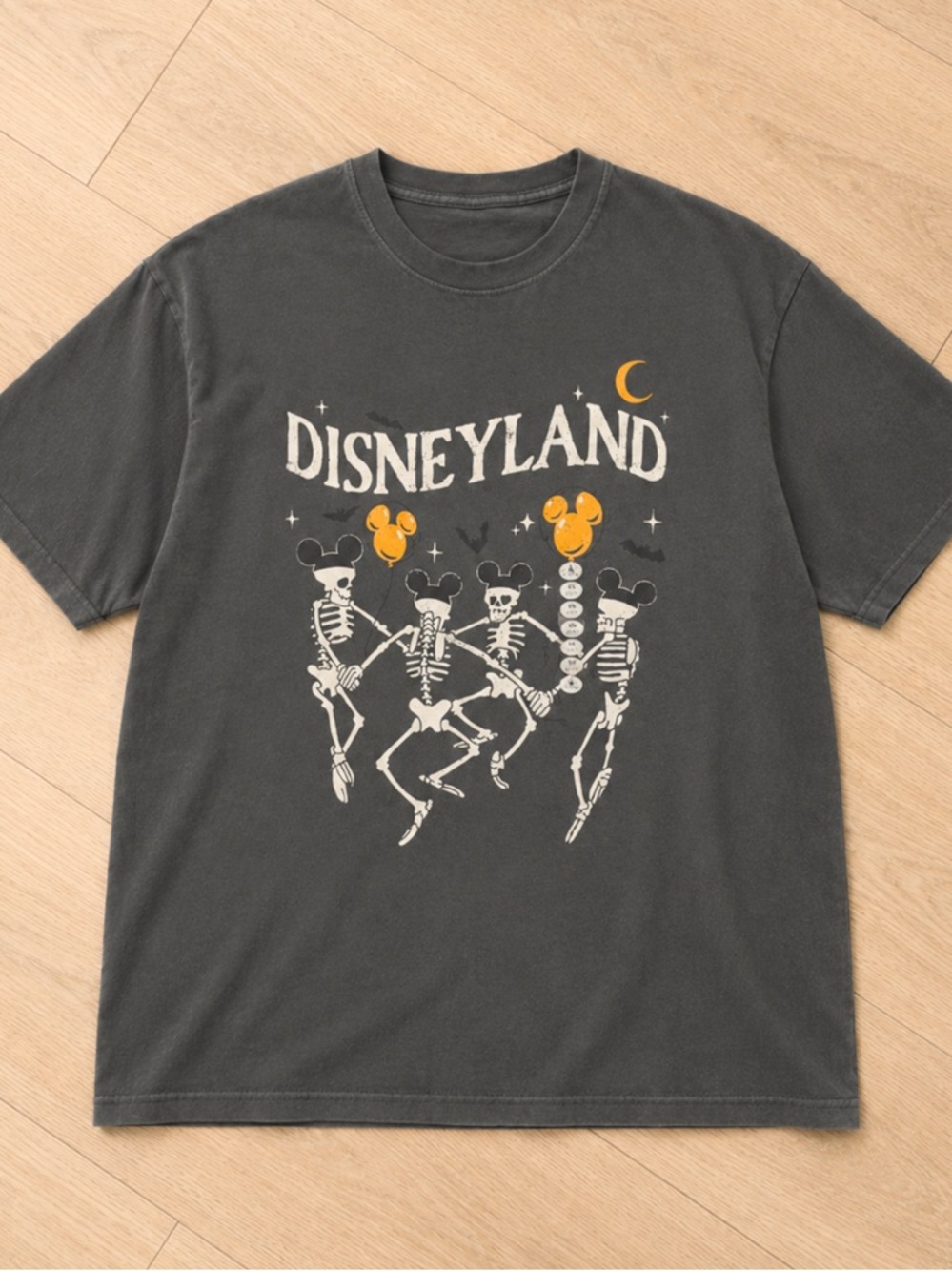 Disneyland Halloween 2026 Dancing Skeletons Pepper T-Shirt